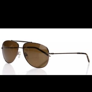 NWOT TED BAKER Women's B601 Brown Pilot Sunglasses